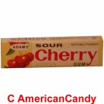 Adams Sour Cherry Gum